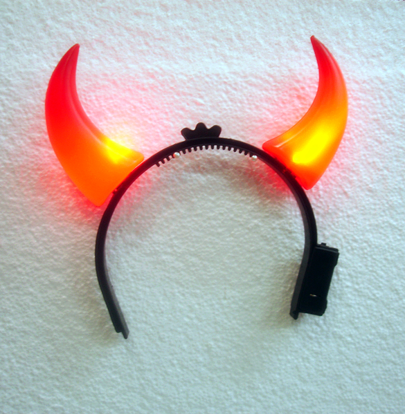 Light up Devil Horn